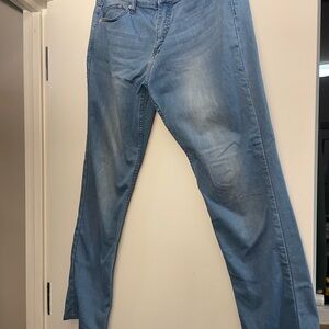 Classic Light Blue Bootcut Jeans for Men